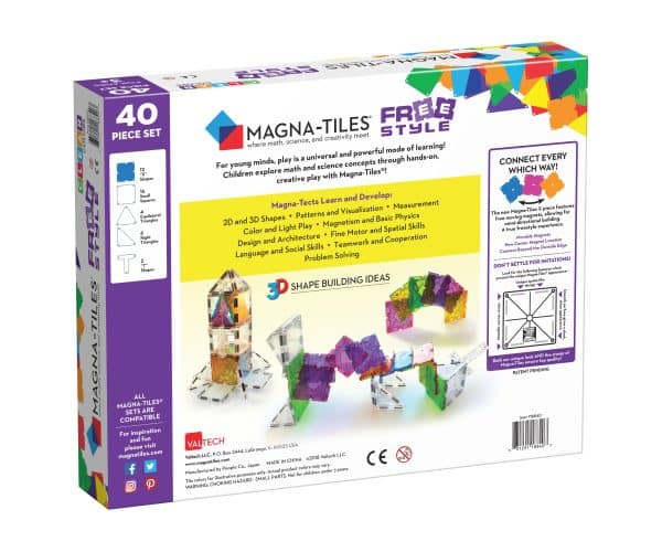 Magna-Tiles 40 stk. freestyle - Image 4