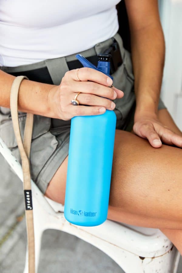 Klean Kanteen drikkedunk - Classic 800 ml (Sport cap) - Hawaiian Ocean - Image 4