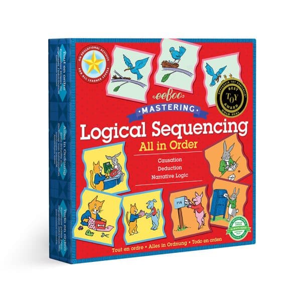 eeBoo - Leg & Lær puslespil - Logisk rækkefølge - Image 5