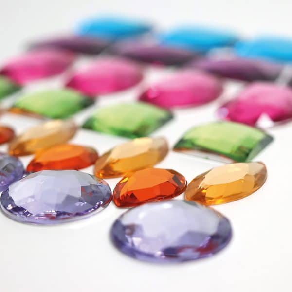 Grimms - 28 Giant Acrylic Glitter Stones - Image 2