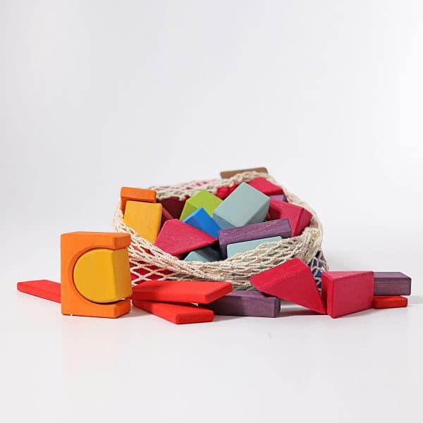 Grimms - 60 Colored Geo-Blocks - Image 2