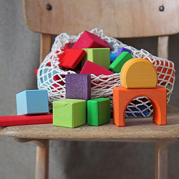 Grimms - 60 Colored Geo-Blocks - Image 5