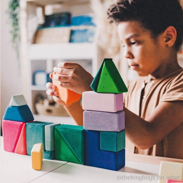 Grimms - Building Set Triangle, Square, Circle - Image 2