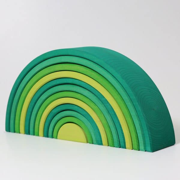 Grimms - Large Rainbow forest green - Image 2