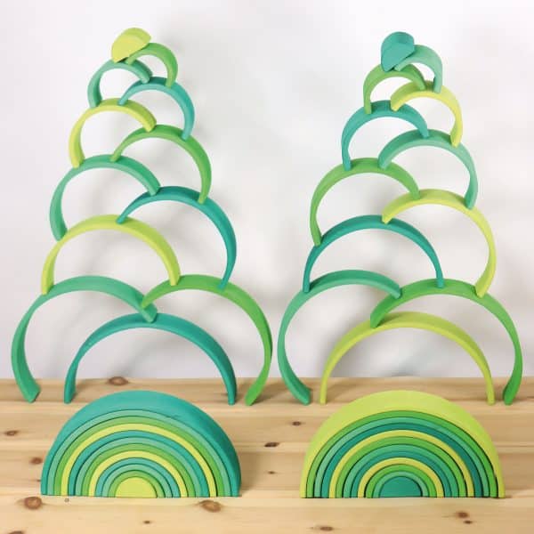 Grimms - Large Rainbow forest green - Image 9