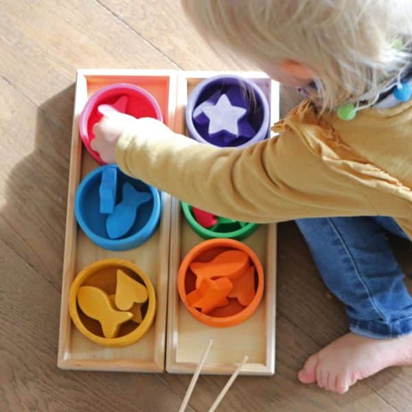 Grimms - Rainbow bowls sorting game - Image 2