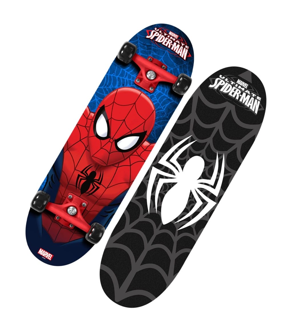 stærk Rute Let at ske Spiderman skateboard