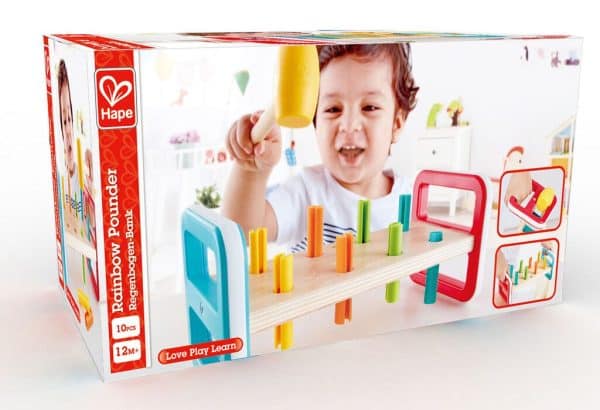 Hape - Rainbow Pounder - Image 4