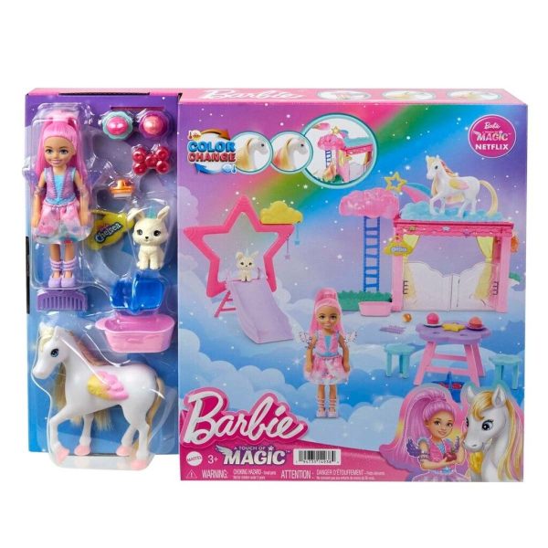 Barbie - Touch of Magic Chelsea & Pegasus Playset - Image 2