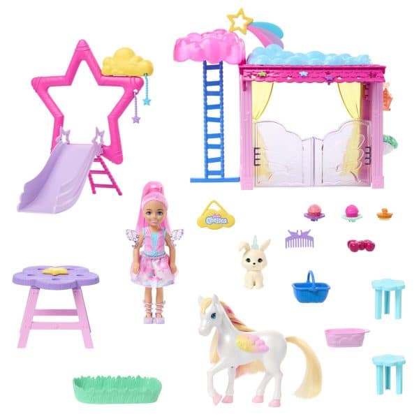 Barbie - Touch of Magic Chelsea & Pegasus Playset - Image 3