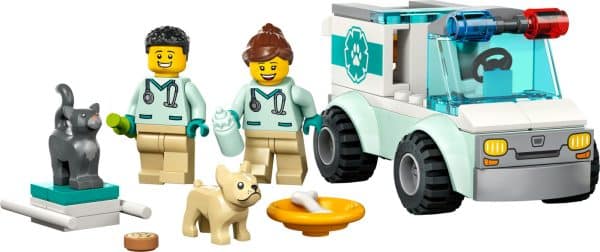 LEGO - CITY - Dyrlæge-redningsvogn - Image 3