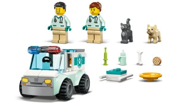LEGO - CITY - Dyrlæge-redningsvogn - Image 4