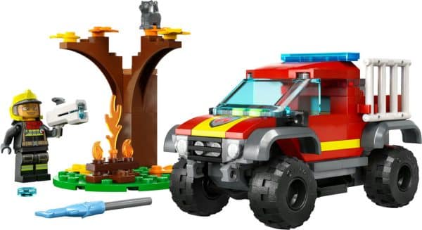 LEGO - CITY - Firhjulstrukket redningsvogn - Image 3