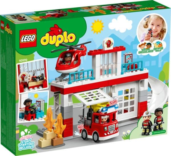 LEGO - DUPLO - Brandstation og helikopter - Image 2