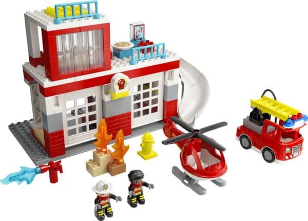 LEGO - DUPLO - Brandstation og helikopter - Image 3