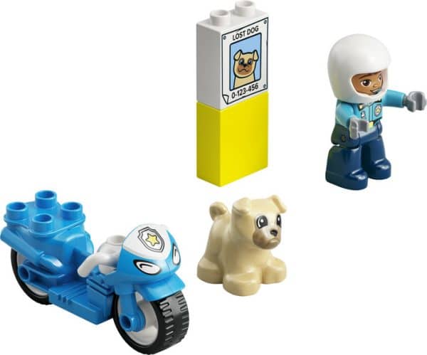 LEGO - DUPLO - Politimotorcykel - Image 3