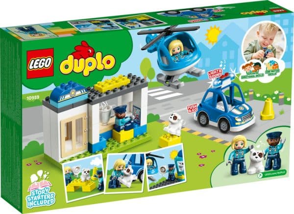 LEGO - DUPLO - Politistation og helikopter - Image 2