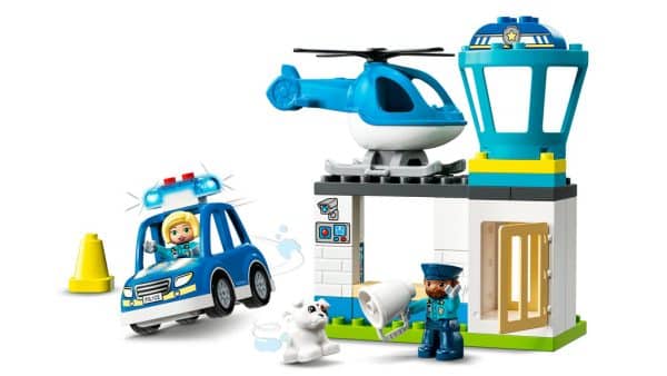 LEGO - DUPLO - Politistation og helikopter - Image 4