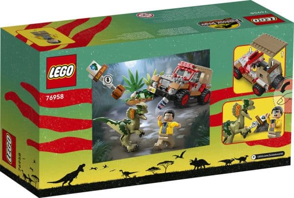 LEGO - Jurassic World - Dilophosaurus-baghold - Image 2
