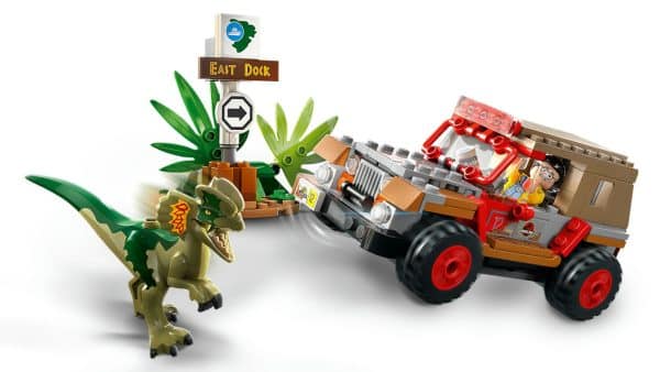 LEGO - Jurassic World - Dilophosaurus-baghold - Image 4