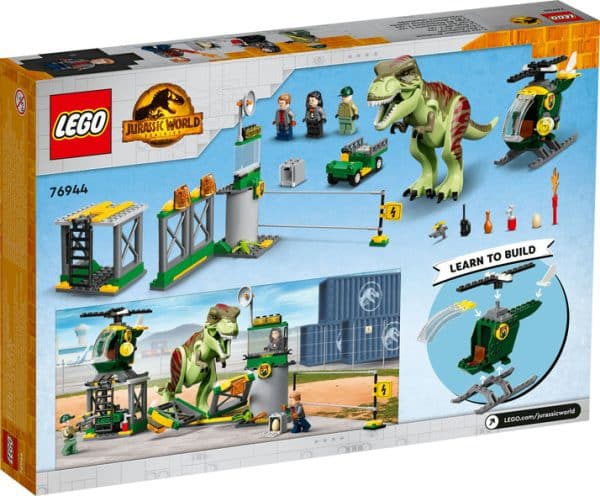 LEGO - Jurassic World - T. rex på dinosaurflugt - Image 2