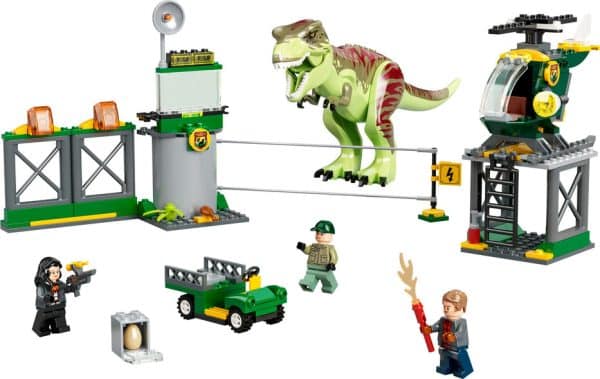 LEGO - Jurassic World - T. rex på dinosaurflugt - Image 3