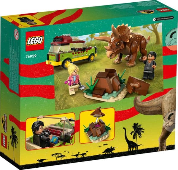 LEGO - Jurassic World - Triceratops-forskning - Image 2