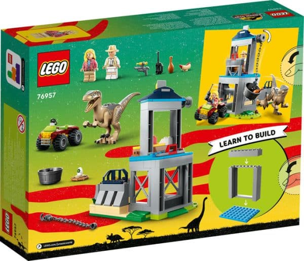 LEGO - Jurassic World - Velociraptor-flugt - Image 2