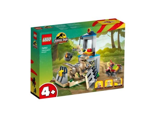 LEGO - Jurassic World - Velociraptor-flugt