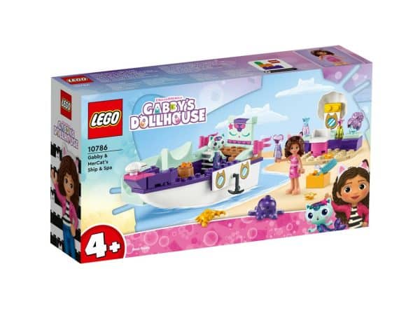 Lego - Gabbys Dukkehus - Gabby og Havkats skib og spa