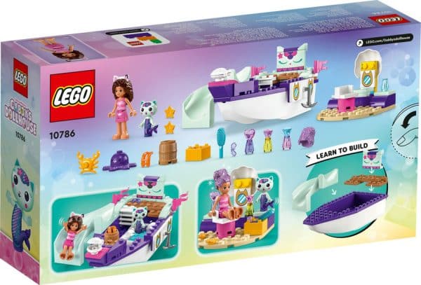 LEGO - Gabbys Dukkehus - Gabby og Havkats skib og spa - Image 2