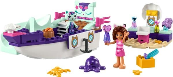 LEGO - Gabbys Dukkehus - Gabby og Havkats skib og spa - Image 3