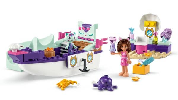 LEGO - Gabbys Dukkehus - Gabby og Havkats skib og spa - Image 4