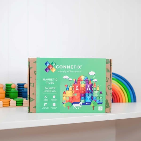 Connetix - 102 dele - Rainbow Creative Pack - Image 3