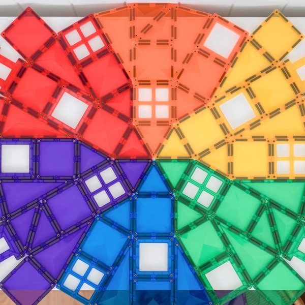 Connetix - 102 dele - Rainbow Creative Pack - Image 8
