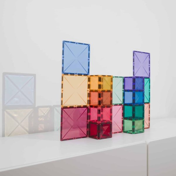 Connetix - 40 dele - Pastel Square Pack - Image 3