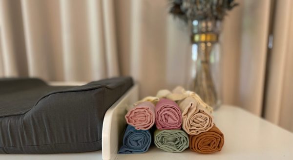 Filibabba - Stofble GOTS - Muslin Pinkish White - Image 3