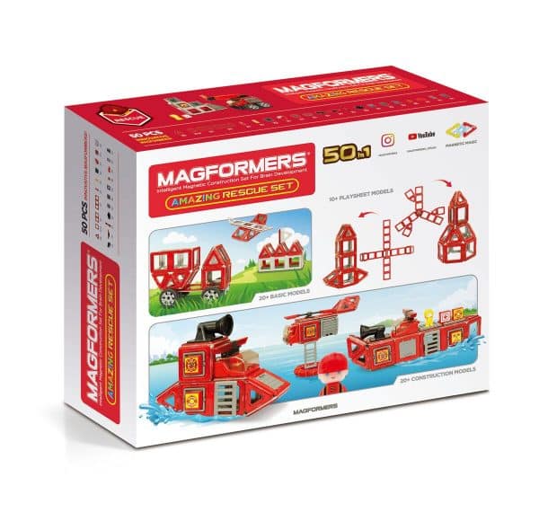 Magformers - Rescue sæt 50 stk