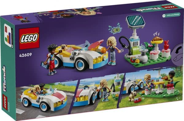 LEGO - Friends - Elbil og ladestander - Image 2