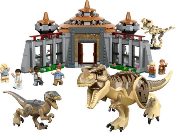 LEGO - Jurassic World - Besøgscenter: T. rex- og raptor-angreb - Image 3