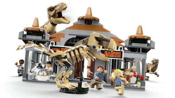 LEGO - Jurassic World - Besøgscenter: T. rex- og raptor-angreb - Image 4