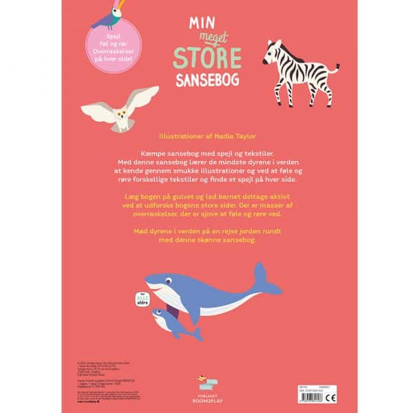 Forlaget ROOM2PLAY - Min meget store sansebog - Dyrene i verden - Image 2