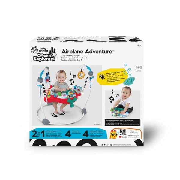BABY EINSTEIN - Baby Einstein 2-i-1 Activity Jumper: Sky Explorers - Image 9