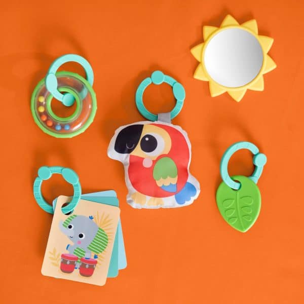 BRIGHT STARTS - Bright Starts 4-in-1 Groovin’ Kicks™ aktivitets-gym med klaver og tromme - Image 8