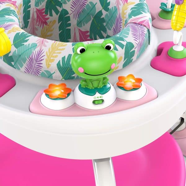 BRIGHT STARTS - Bright Starts Bounce Bounce Baby™ 2-i-1 legetrampolin og bord - Image 4
