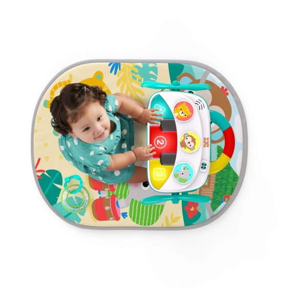 BRIGHT STARTS - Bright Starts 4-in-1 Groovin’ Kicks™ aktivitets-gym med klaver og tromme - Image 10