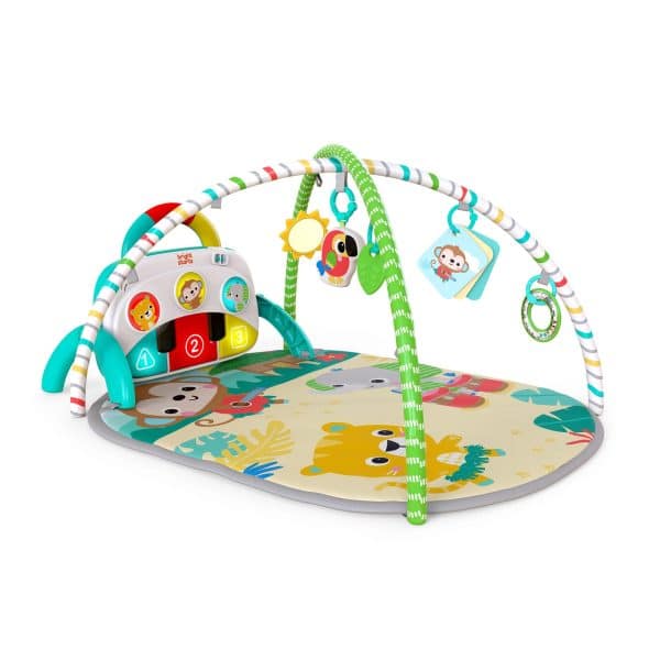 BRIGHT STARTS - Bright Starts 4-in-1 Groovin’ Kicks™ aktivitets-gym med klaver og tromme - Image 11