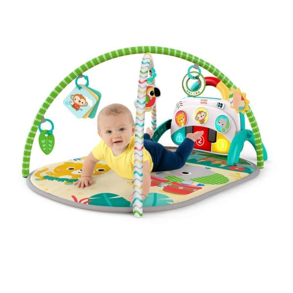 BRIGHT STARTS - Bright Starts 4-in-1 Groovin’ Kicks™ aktivitets-gym med klaver og tromme - Image 13