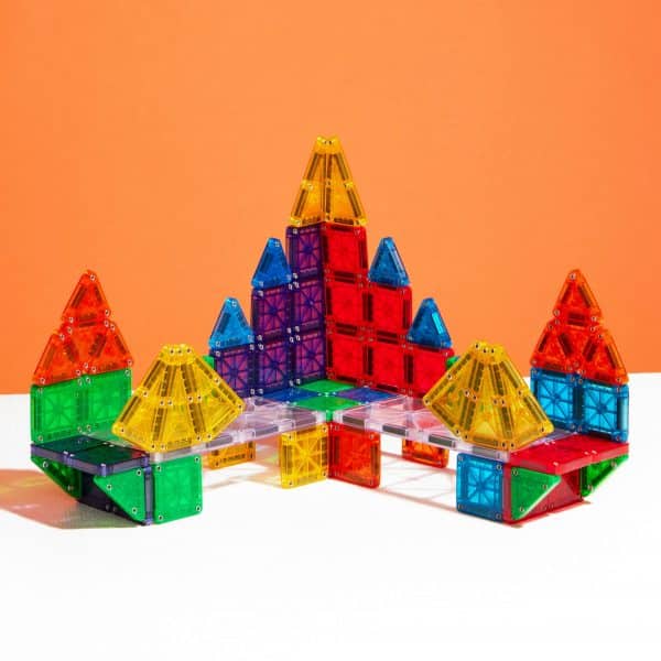 Magna-Tiles - MicroMAGS 70 dele Deluxe magnetisk byggesæt - Image 2
