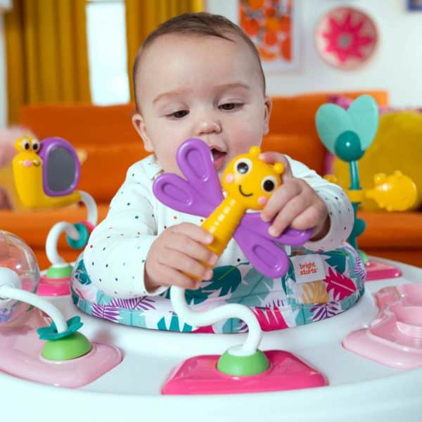 BRIGHT STARTS - Bright Starts Bounce Bounce Baby™ 2-i-1 legetrampolin og bord - Image 8